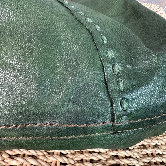 Lucky Brand Abbey Road Foldover Convertible Crossbody Green - Picture 16 of 16